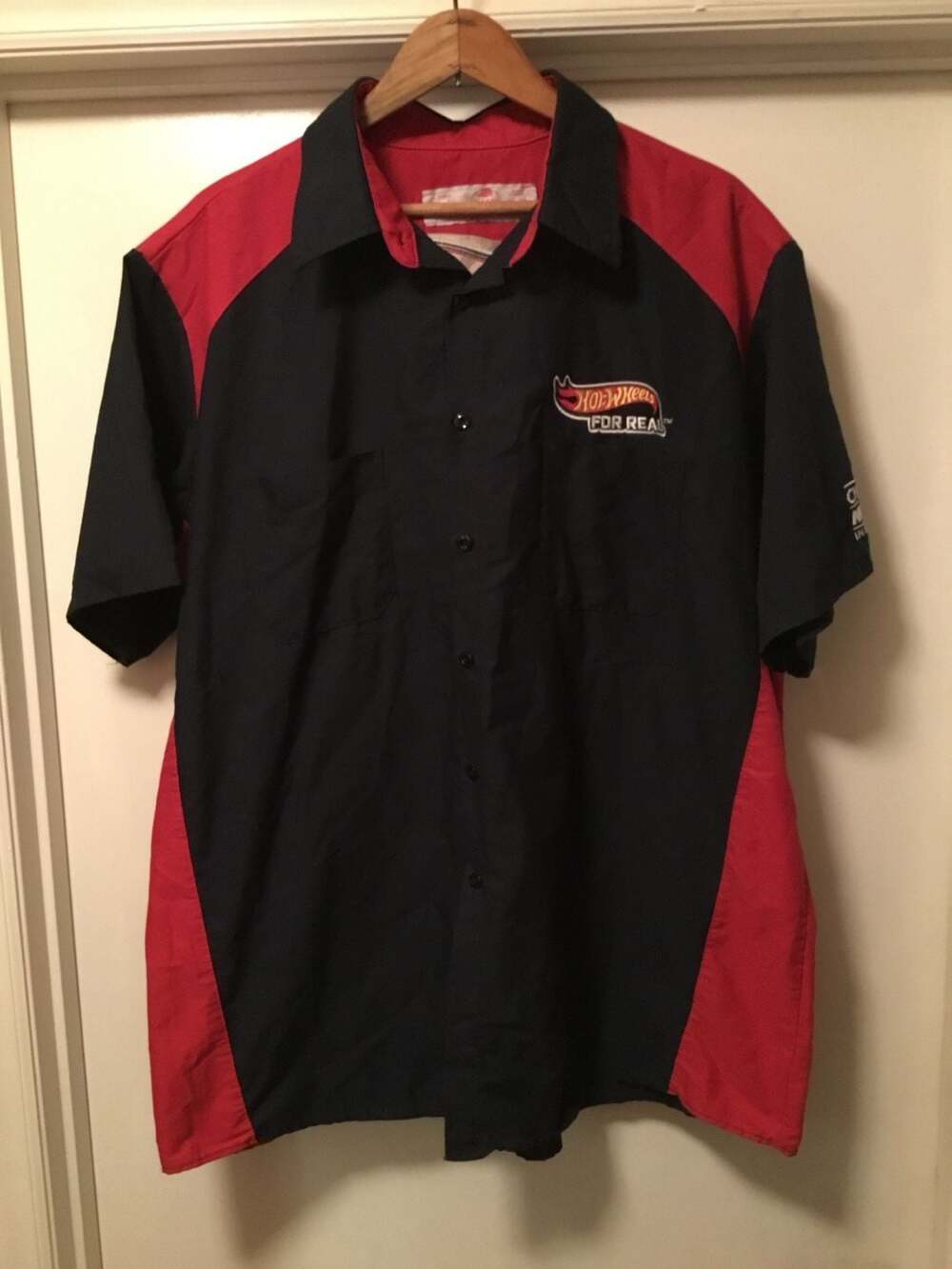 Red Kap Hot Wheels For Real Children's Museum Indianapolis Bowling Shirt XXL